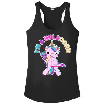 I'm A Hulacorn Ladies PosiCharge Competitor Racerback Tank