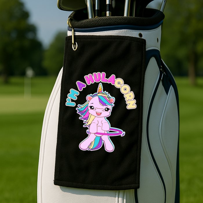 I'm A Hulacorn Golf Towel