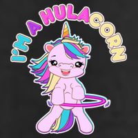 I'm A Hulacorn Golf Towel