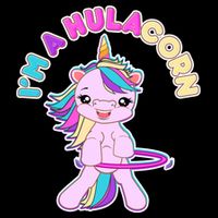 I'm A Hulacorn Crop Top