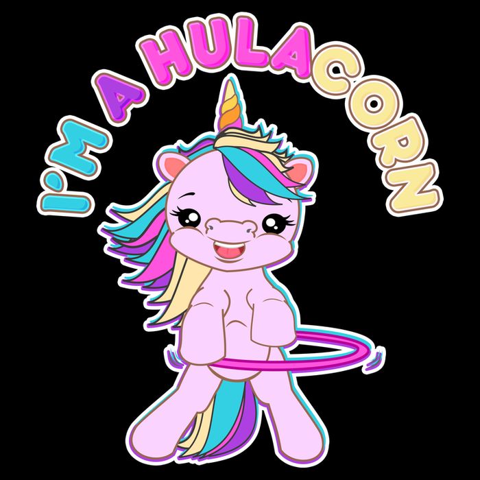 I'm A Hulacorn Crop Top
