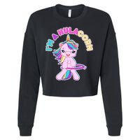 I'm A Hulacorn Cropped Pullover Crew