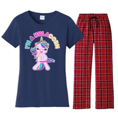 I'm A Hulacorn Women's Flannel Pajama Set