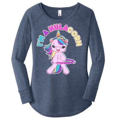 I'm A Hulacorn Women's Perfect Tri Tunic Long Sleeve Shirt