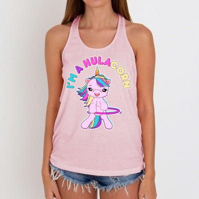 I'm A Hulacorn Women's Knotted Racerback Tank