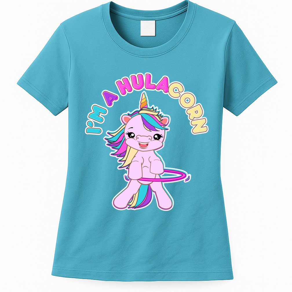 I'm A Hulacorn Womens T-Shirt
