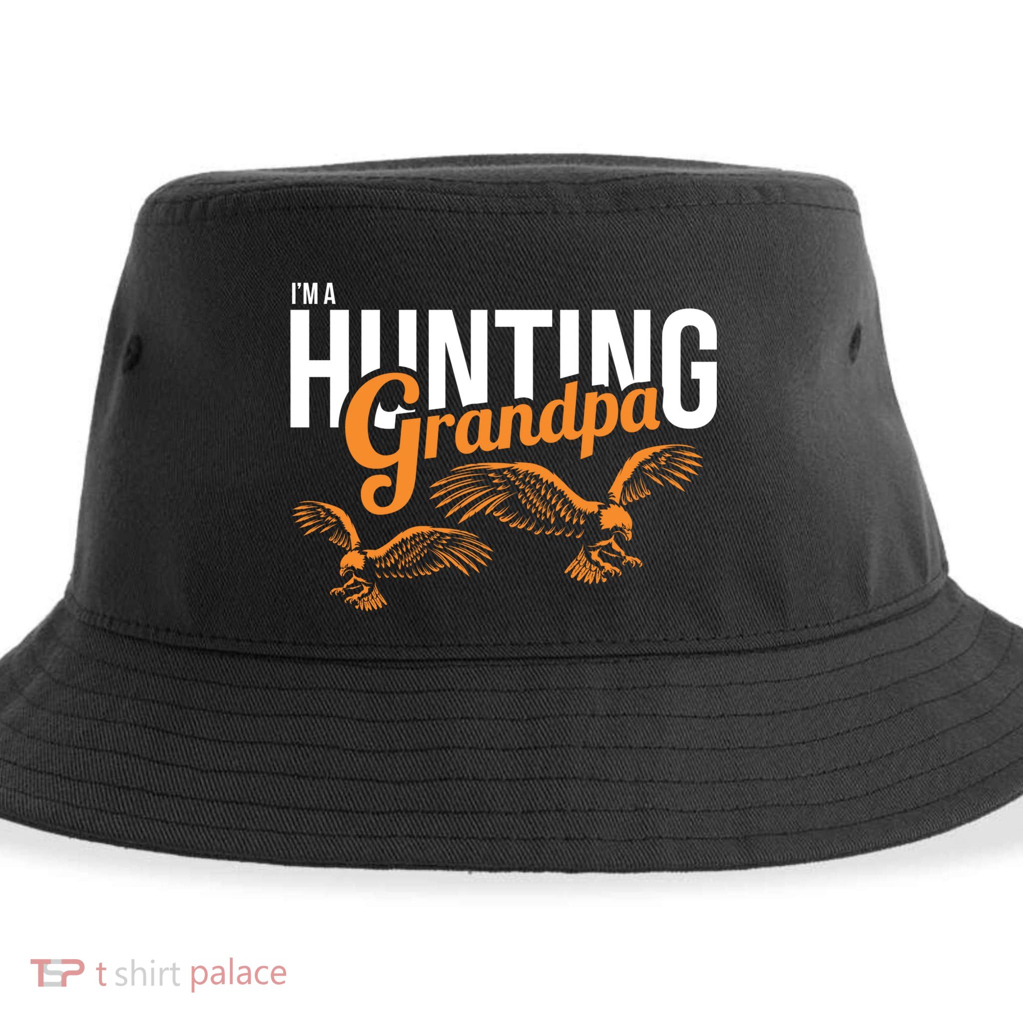 I'm a Hunting Grandpa Sustainable Bucket Hat