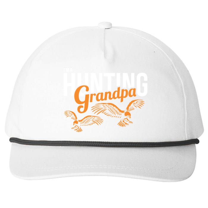 I'm a Hunting Grandpa Snapback Five-Panel Rope Hat