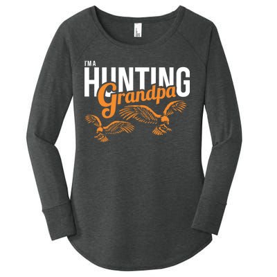 I'm a Hunting Grandpa Women's Perfect Tri Tunic Long Sleeve Shirt