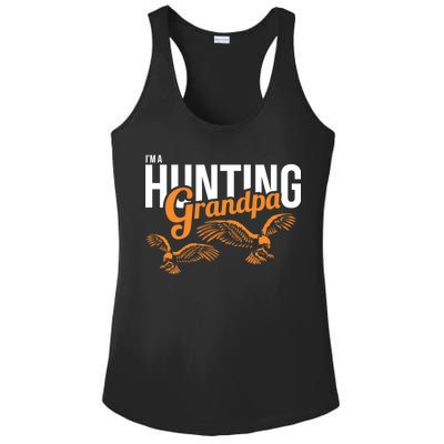 I'm a Hunting Grandpa Ladies PosiCharge Competitor Racerback Tank