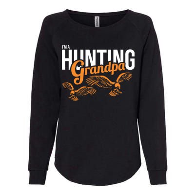 I'm a Hunting Grandpa Womens California Wash Sweatshirt