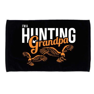 I'm a Hunting Grandpa Microfiber Hand Towel