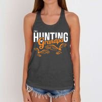 I'm a Hunting Grandpa Women's Knotted Racerback Tank