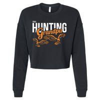 I'm a Hunting Grandpa Cropped Pullover Crew