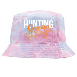 I'm a Hunting Grandpa Tie-Dyed Bucket Hat