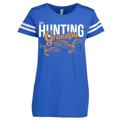 I'm a Hunting Grandpa Enza Ladies Jersey Football T-Shirt