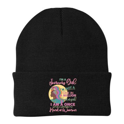 I'm A January Girl I Am A Once in A Lifetime Kind Of Woman Beanie