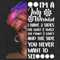 I'm A July Woman Cute Birthday Trucker Hat