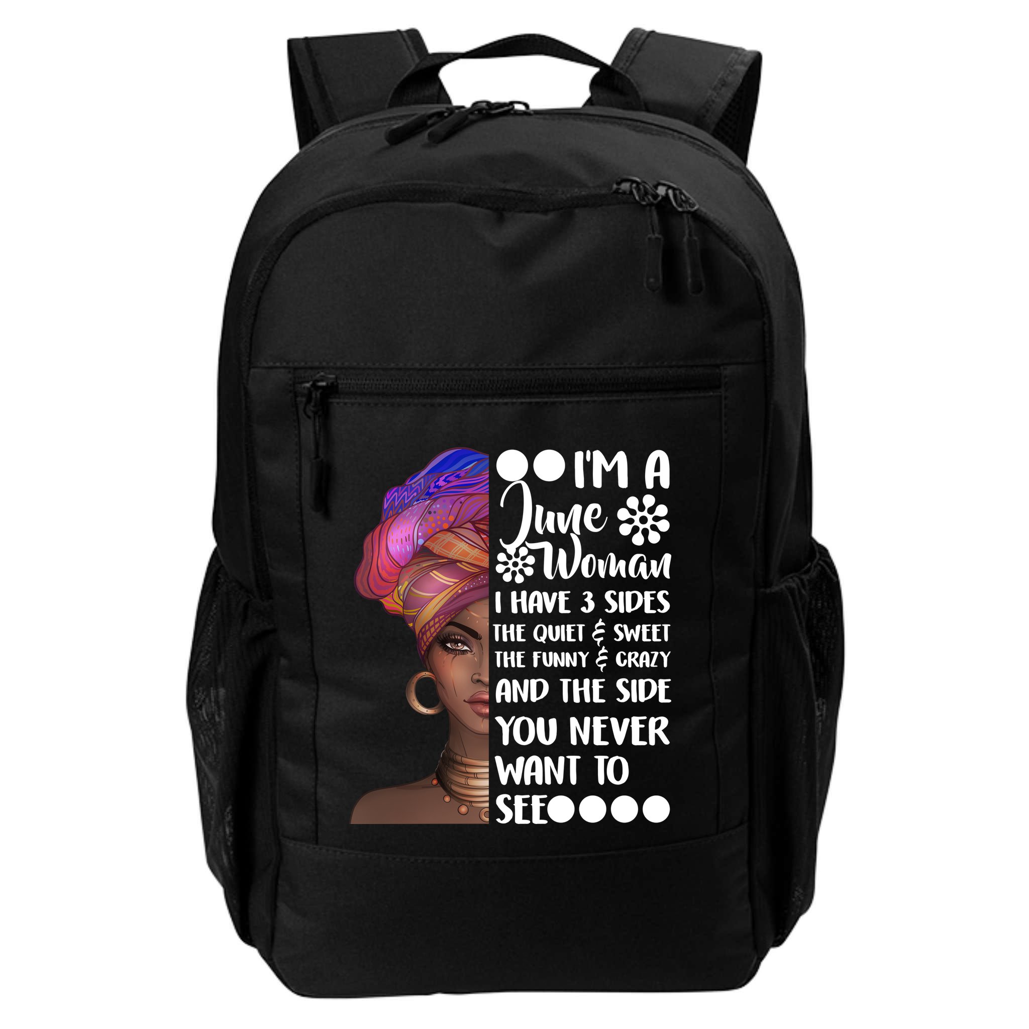 I'm a June Woman Cute Birthday Backpack