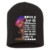 I'm a June Woman Cute Birthday Short Acrylic Beanie