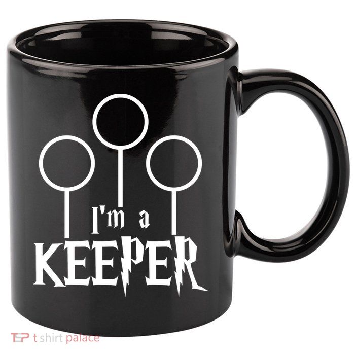 I'm A Keeper 11oz C Handle Ceramic Mug