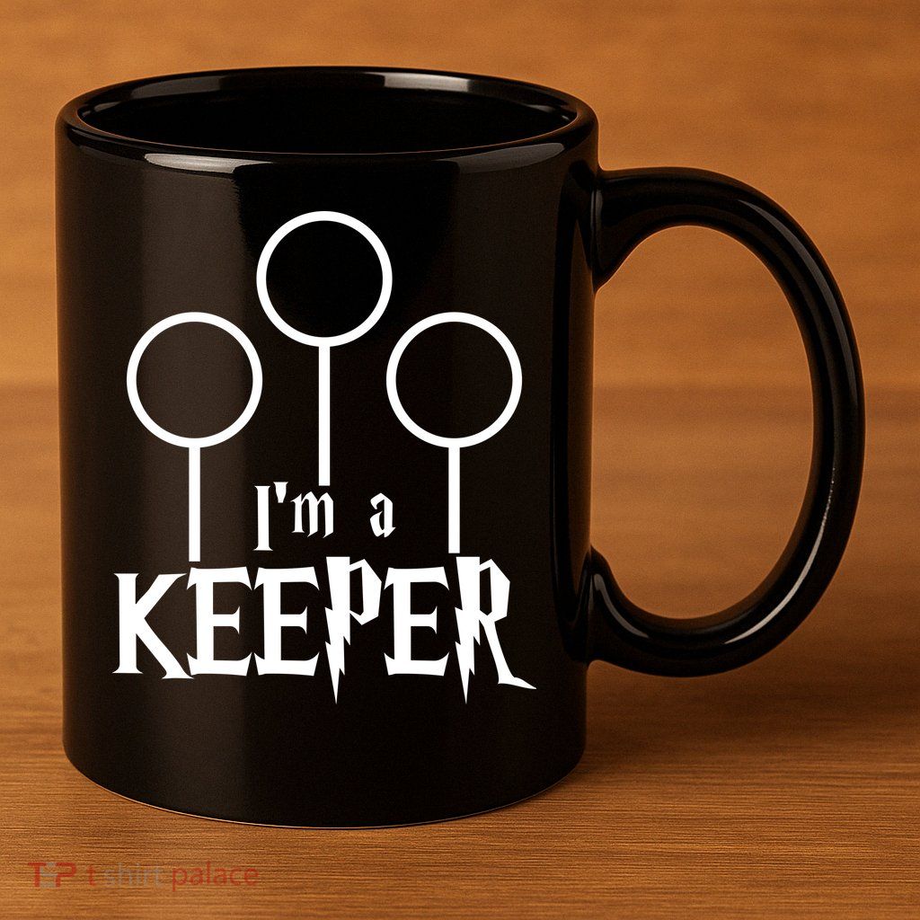 I'm A Keeper 11oz C Handle Ceramic Mug