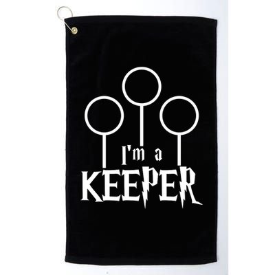 I'm A Keeper Platinum Collection Golf Towel