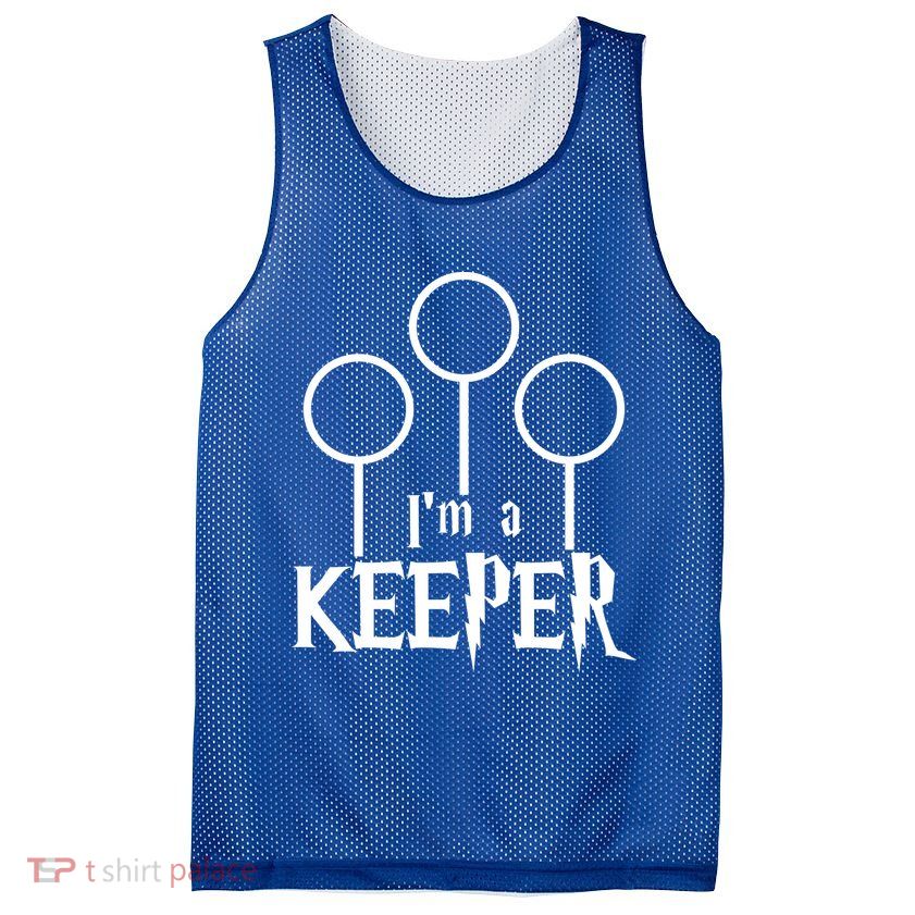 I'm A Keeper Mesh Reversible Basketball Jersey Tank