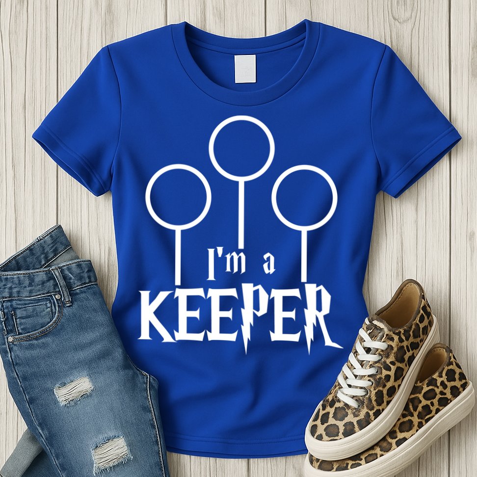 I'm A Keeper Womens T-Shirt
