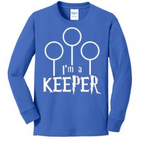 I'm A Keeper Kids Long Sleeve Shirt