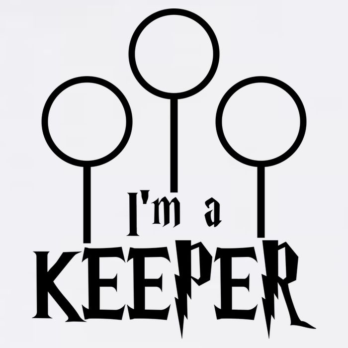 I'm A Keeper Garment-Dyed Sweatshirt