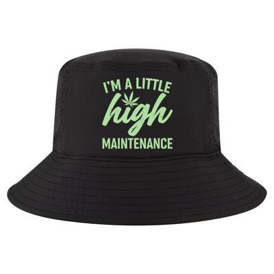 I'm A Little High Maintenance Cool Comfort Performance Bucket Hat