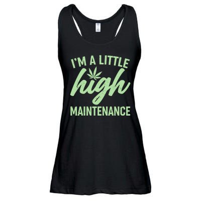 I'm A Little High Maintenance Ladies Essential Flowy Tank