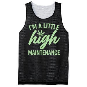 I'm A Little High Maintenance Mesh Reversible Basketball Jersey Tank