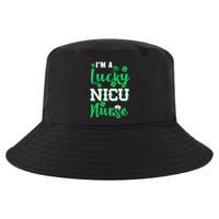 I'm A Lucky Nicu Nurse St Patrick's Day Cool Comfort Performance Bucket Hat