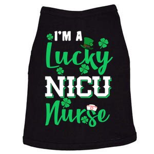 I'm A Lucky Nicu Nurse St Patrick's Day Doggie Tank