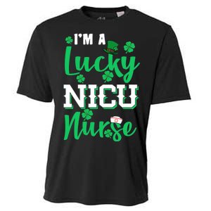 I'm A Lucky Nicu Nurse St Patrick's Day Cooling Performance Crew T-Shirt