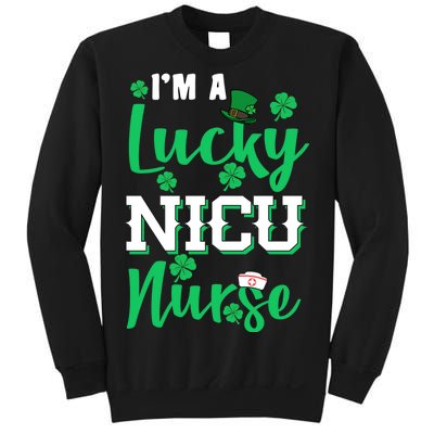 I'm A Lucky Nicu Nurse St Patrick's Day Sweatshirt