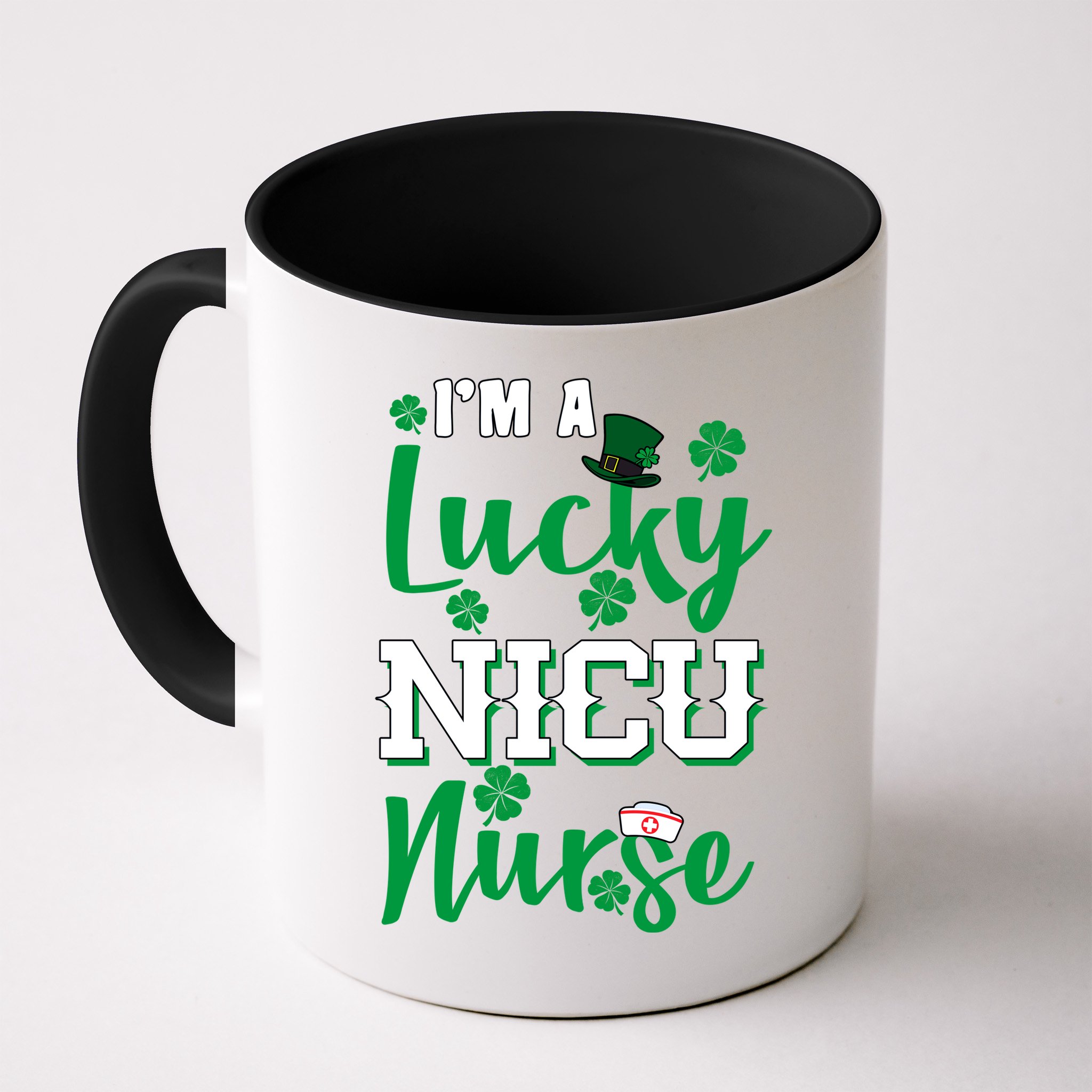 I'm A Lucky Nicu Nurse St Patrick's Day Mug