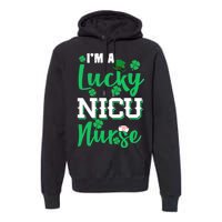 I'm A Lucky Nicu Nurse St Patrick's Day Premium Hoodie