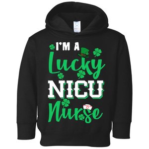 I'm A Lucky Nicu Nurse St Patrick's Day Toddler Hoodie