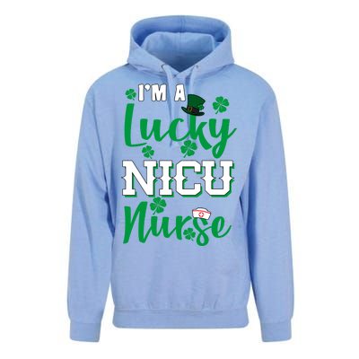 I'm A Lucky Nicu Nurse St Patrick's Day Unisex Surf Hoodie