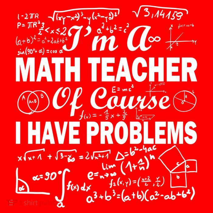 I'm A Math Teacher Of Course I Have Problems Full-Length Apron With Pockets