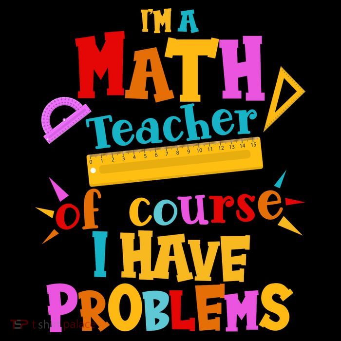I'm A Math Teacher Of Course I Have Problems Funny 16 in Basic Backpack
