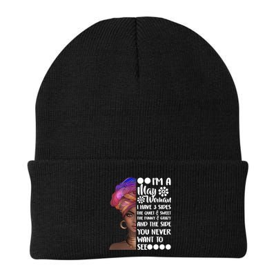 I'm A May Woman Cute Birthday Beanie