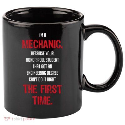 I'm A Mechanic 11oz C Handle Ceramic Mug