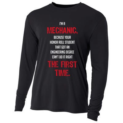 I'm A Mechanic Cooling Performance Long Sleeve Crew