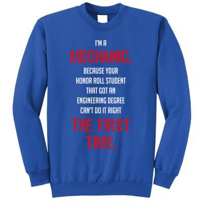 I'm A Mechanic Sweatshirt