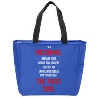 I'm A Mechanic Zip Tote Bag