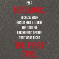 I'm A Mechanic Cotton Canvas Backpack